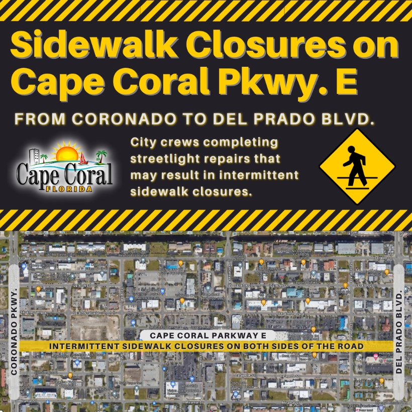 Copy of Cape Pkwy Closures - Copy